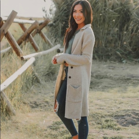 Sweaters - Birdie blazer cardigan